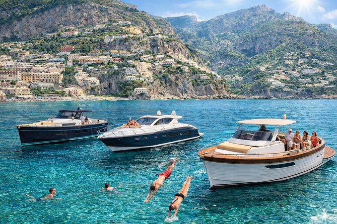 Luxury Amalfi Coast Boat Tour with Swim & Prosecco – Small Group - Key Highlights You Will Feel in Real Time