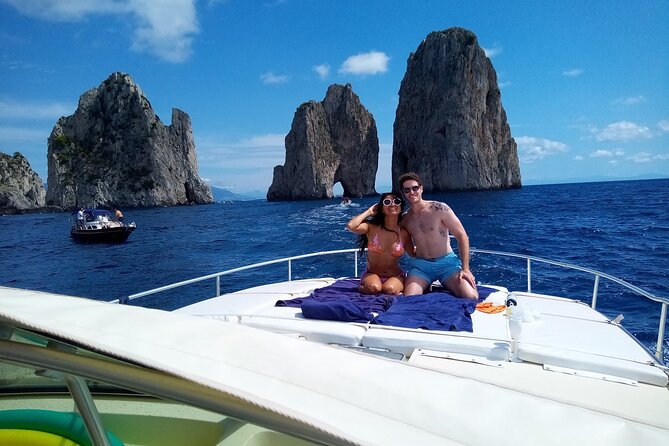Luxury cruise from Salerno along the Amalfi Coast - Maiori swim hour: stop number one for ocean time