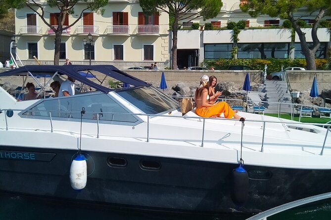 Luxury cruise from Salerno along the Amalfi Coast - Praiano and the fjord of Furore view: dramatic coastline, short timing