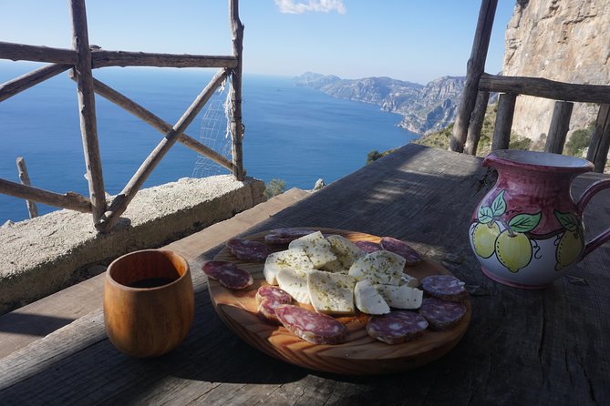 Path of Gods Hike, with Food Experience at Shepherd's Hut - Lunch at the shepherd’s hut: garden produce, goats cheese, Piennolo pasta