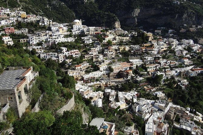 Positano, Amalfi and Ravello by Mercedes Van From Salerno - Positano Town Time: Climbing the Colorful Streets for Views