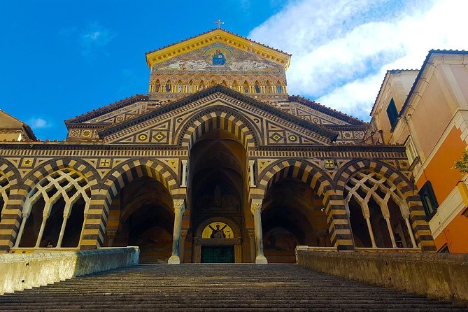 Positano, Amalfi and Ravello by Mercedes Van From Salerno - Positano Marina Grande Beach Stop: Your First Taste of the Coast