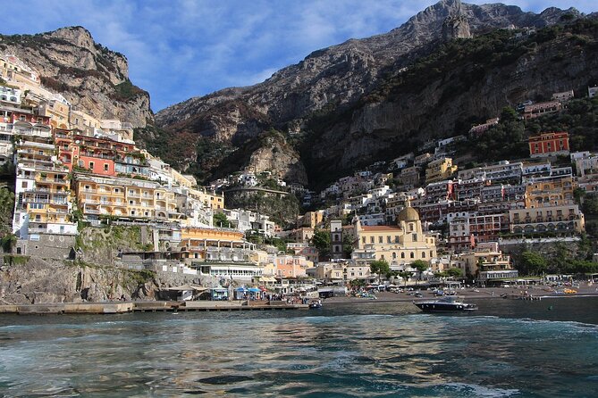 Positano and Capri from Sorrento A Breathtaking Coast Experience - Stop 4: Faraglioni and the green, white, coral grottos