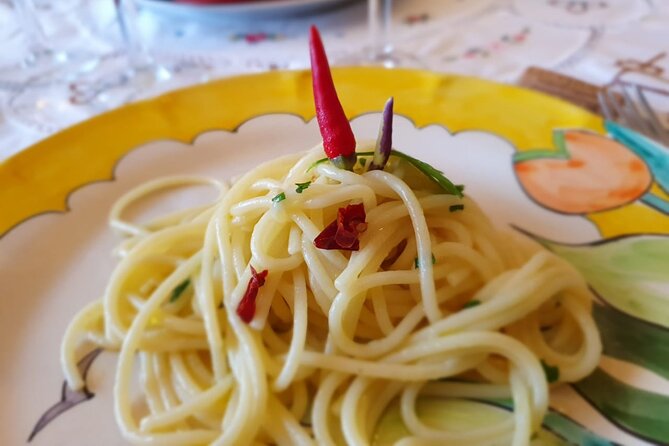 Positano Spaghetti experience - Prosecco aperitivo, plus salami and cheese