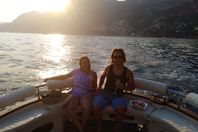 Positano Sunset Cruise - Furore Stop and the Conic Bridge Above the Fjord