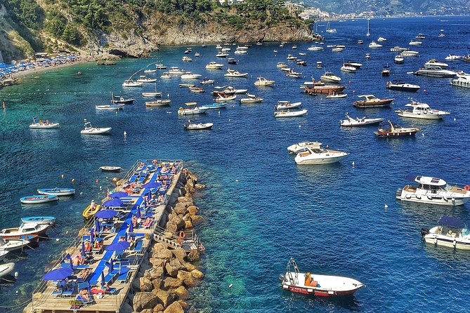 Private Amalfi Coast Mini-Motor Boat Excursion from Amalfi Coast Towns - Price and value: what $961.27 per group buys you