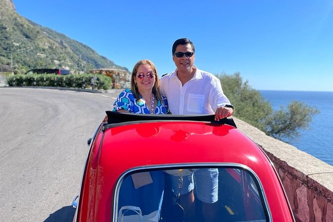 Private Amalfi Coast Vintage Fiat 500 Tour: Positano to Amalfi - Praiano Stop 2: Passing Through Another Amalfi Town Vibe