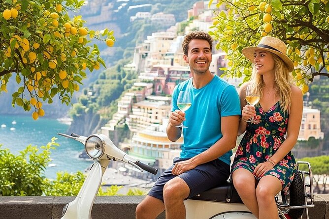 Private audio-guided Amalfi Coast Vespa Tour with driver - Stop 7, Fiordo di Furore: the bridge viewpoint and the adrenaline moment