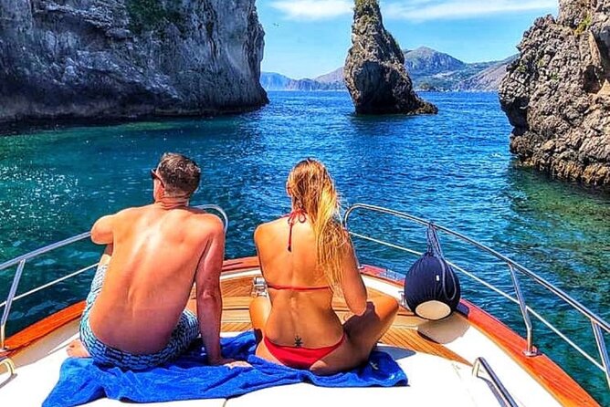 Private Boat Experience in Amalfi Coast Full Day - Swim stops, snorkeling time, and the sea terrace lunch window