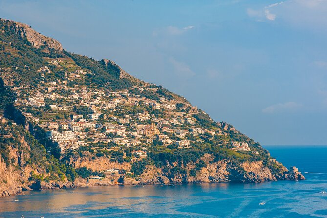 Private Boat Tour: 90 minutes in Amalfi Coast with snacks and drinks - Positano’s Cliffside Views from Sea Level