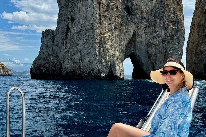 Private boat tour to Capri from Amalfi Coast. Drinks included - Marina Piccola: The Bay Where Swimming Makes the Day