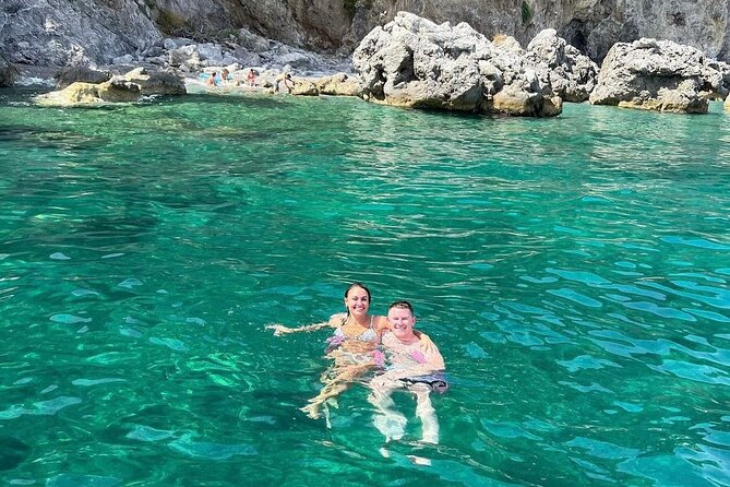 Private day aboard a typical boat from Positano to Amalfi - Grotta dello Smeraldo: emerald light, and the admission detail