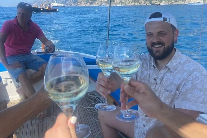 Private day aboard a typical boat from Positano to Amalfi - Drinks, snorkeling, and what to pack for a smooth day