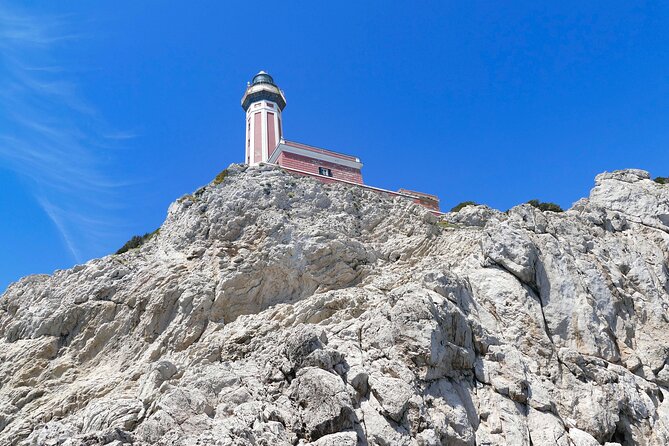 Private Day on the Island of Capri with Departure from Positano - Punta Carena lighthouse: a powerful stop you can’t really fake