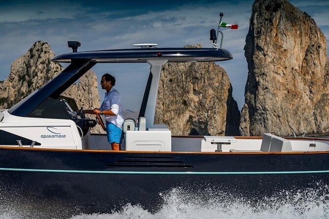 Private Full-day Luxury Boat Tour to Capri from Amalfi Coast - I Faraglioni: the rock symbols up close and personal