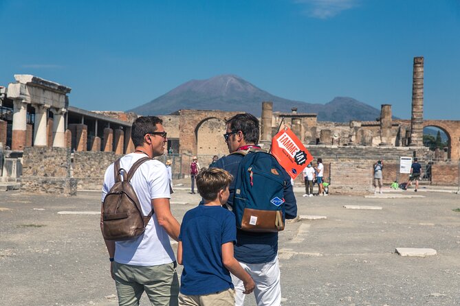 Private Tour of Pompeii with Wine Tasting & Lunch from Positano - Forum of Pompeii: the civic center you can actually picture