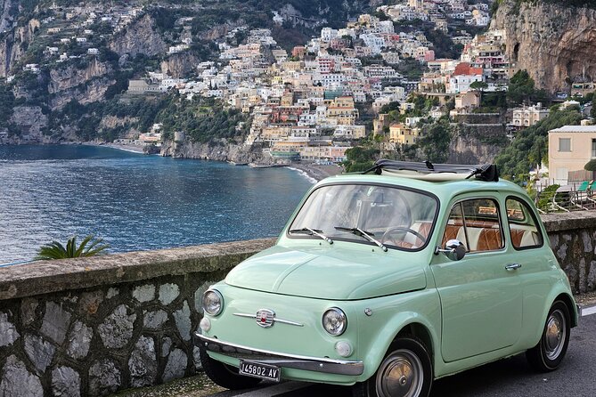 Private Vintage Fiat 500 Tour of the Amalfi Coast - Amalfi Town, Sant’Andrea, and the Clock That Decides Your Day