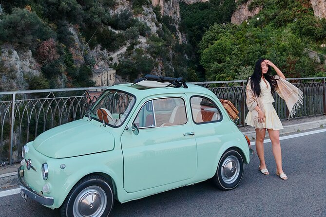 Private Vintage Fiat 500 Tour of the Amalfi Coast - Riding the Panoramic Amalfi Coast Road for Real-Time Views