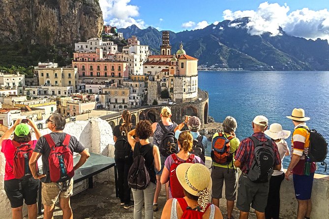 Private walking tour of Amalfi & Atrani hamlets discovering amazing landscape - Torre dello Ziro and the Atrani alley approach