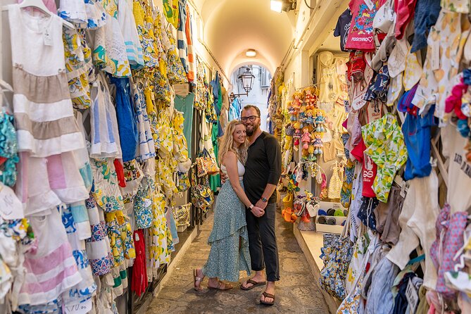 Professional photo shoot around Positano - What the $288 group price means for couples and families