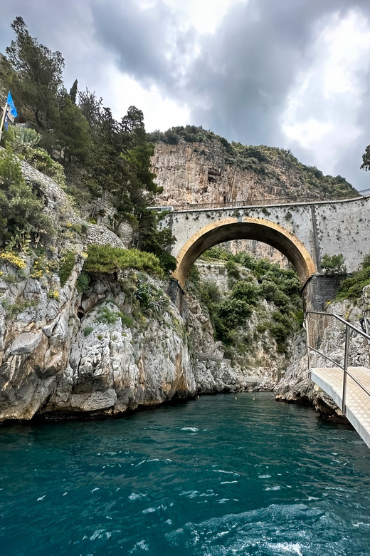 Salerno: Amalfi Coast Cruise with Lunch, Aperitif & Swimming - The route you’ll watch from the water: Vietri to Positano to Amalfi