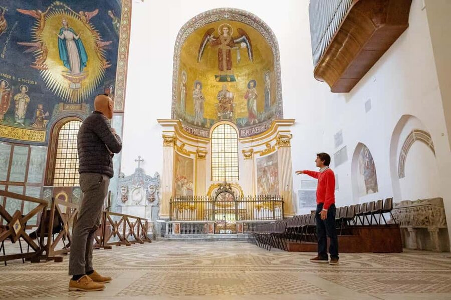 Salerno: Old town Walking Tour with Local Expert Guide - Salerno Cathedral: Saint Matthew, Arab-Norman style, and the Baroque crypt