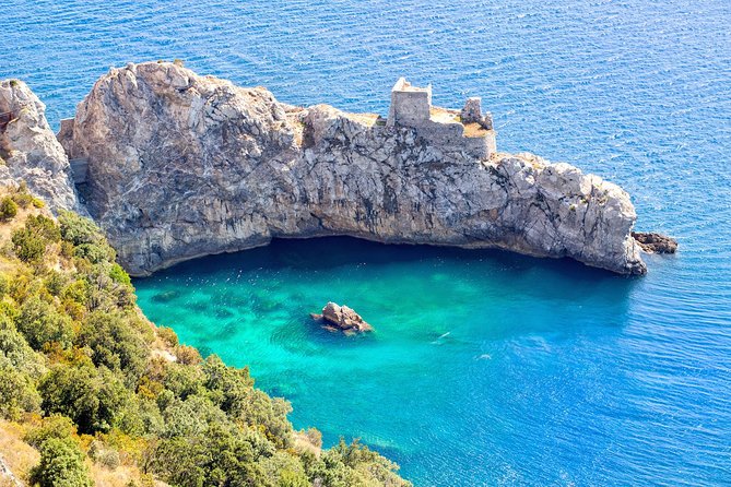 Salerno to Amalfi and Positano Private Boat Excursion - Erchie Swim Break, Pandora’s Grotto Area, and the Lungomare-Time Mood