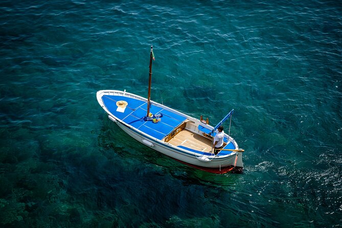 Simply Amalfi Coast Private Boat Tour con Giovanni - Stop 4: Conca dei Marini and Capo di Conca, with the Saracen tower view