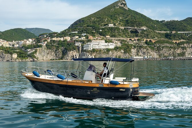 Small group boat tour with Amalfi and Positano - Salerno meeting point, 9:00 am start, and the small-group feel