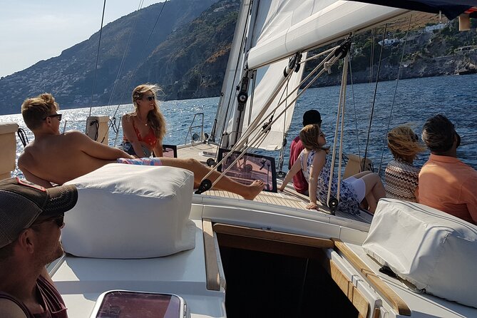 Small Group Sailing Tour in Amalfi Coast with Aperitif - Sailing the Amalfi Coast on a 47-foot boat, small group pace