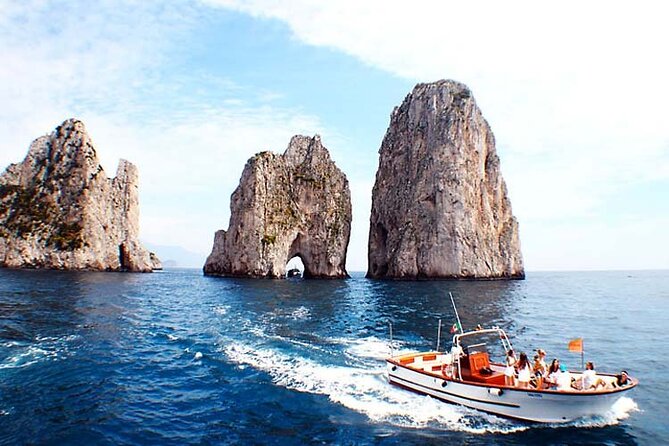 Small Group Tour from Salerno to Capri by Boat - Swim stops at Li Galli and I Faraglioni: the main event
