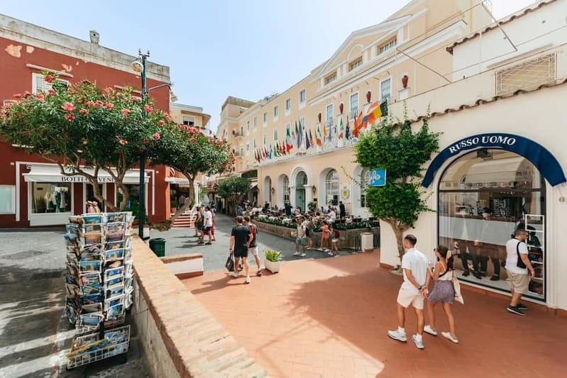 Sorrento: Coast and Capri Boat Trip with Limoncello Tasting - White and Green Grottos: included sea caves worth planning around