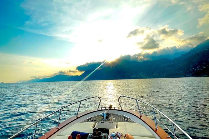 Sunrise Private Boat Tour from Positano, Praiano, Amalfi - Your boat, the crew, and breakfast you actually get to enjoy