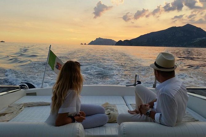 Sunset Cruise from Positano, Praiano, Amalfi, Minori or Maiori - Boat categories, open vs. cabin, and why it changes the vibe
