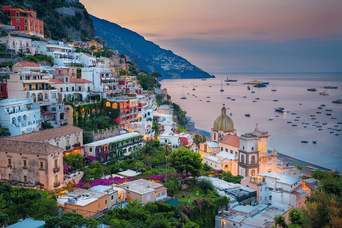Sunset Private Boat Tour Experience in Positano - Stop 3, Fiordo di Furore: the narrow inlet, tiny beach, and the famous bridge