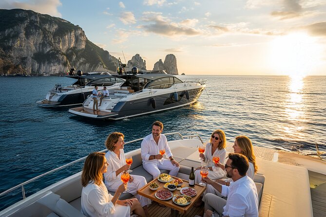 Sunset Sensations by cruise on Amalfi Coast - The sail and anchored cove stop: what the experience feels like