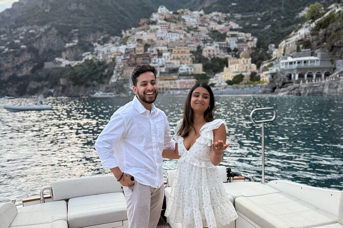 Sunset Tour by Private Boat Emotions at Sunset - Positano from Sea Level: Colorful Houses, the Siren Myth, and Real Photo Angles