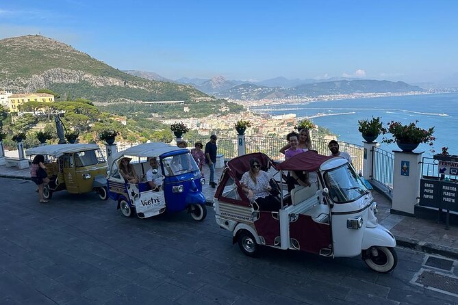 Tour of Vietri and its villages on board the Ape Calessino (tuktuk) - Stop 1, Marina di Vietri: The Colorful Houses by the Sea