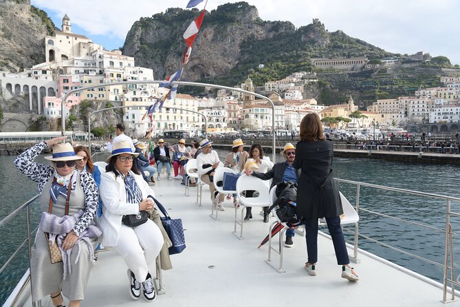 Tour on the Amalfi Coast, 4-hour cruise with aperitif - Your route along the coast, and what each named stop delivers