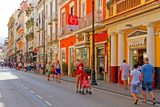 Tour to Positano and Sorrento from Salerno - Sorrento Historic Center Time: Lemons, Shops, and Sea-View Photos