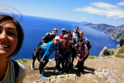 Trail of the gods with local guide Saveria Fiore “Ladybug”
