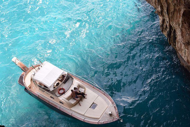 Very Small Group Capri Boat Excursion with Transfer from Positano - The Marina Piccola swim break: where the day turns from scenery to fun